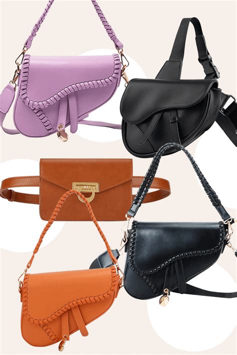 saddle bag dupes|knockoff dior buckle bag.